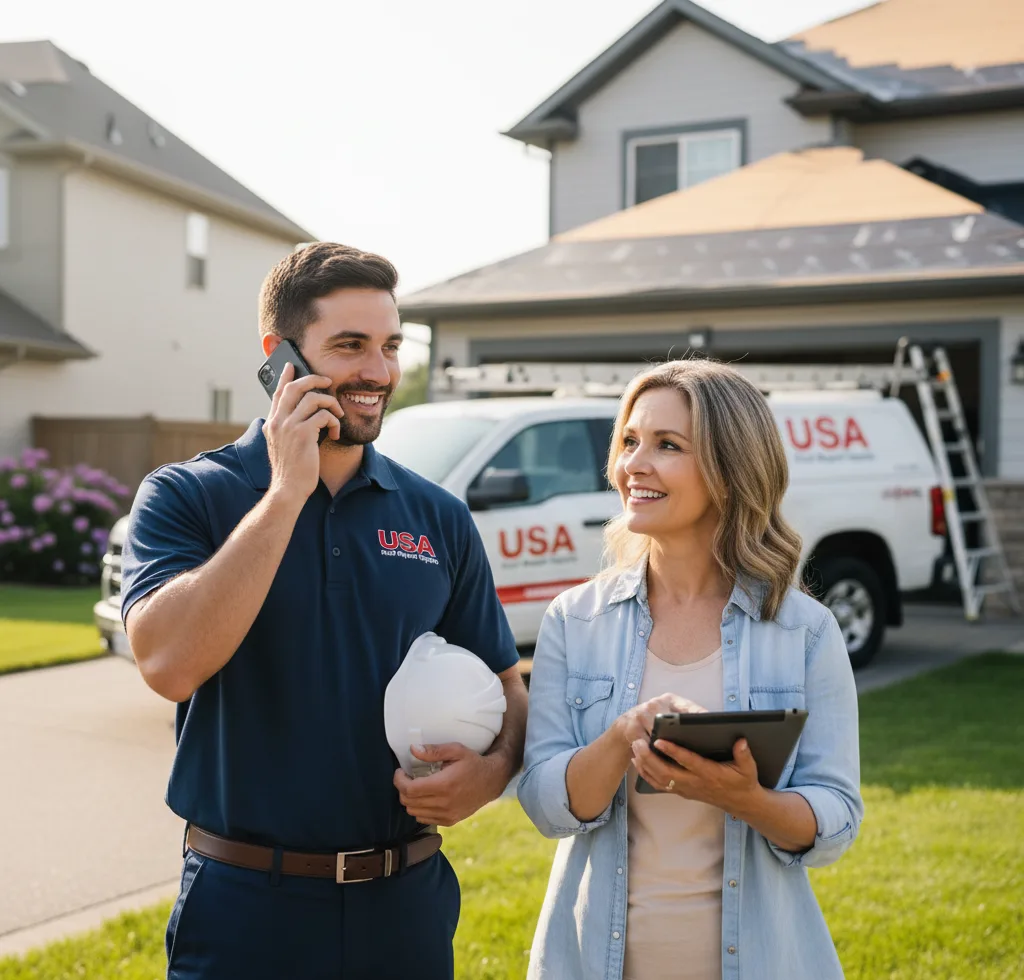 USA Roof Repair Experts customer support in Wood-Ridge